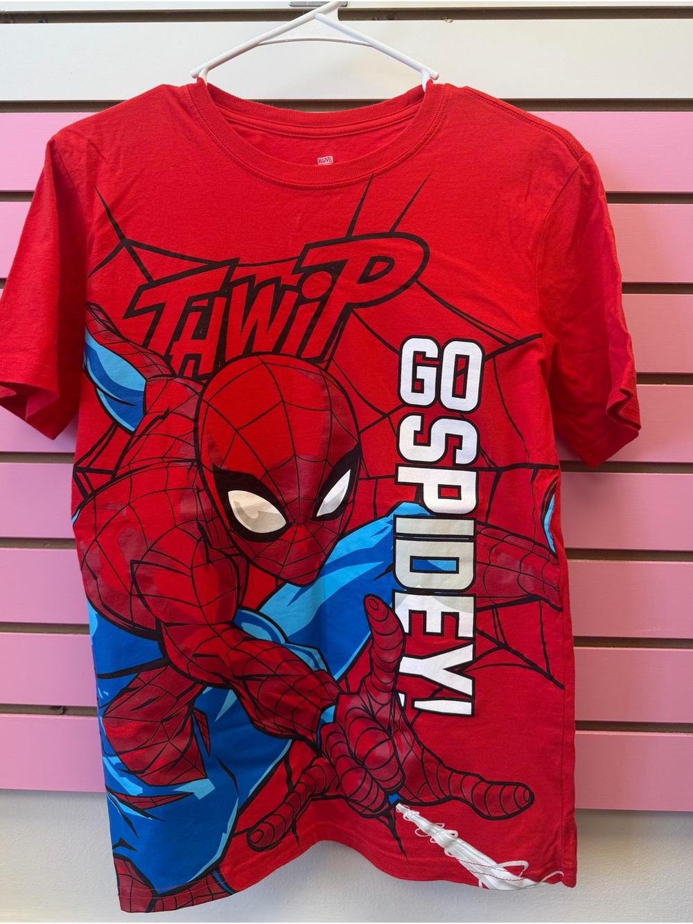 Marvel Kids Red & Blue Spider-Man Graphic Tee